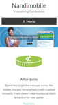 Mobile Screenshot of nandimobile.com