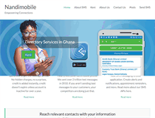 Tablet Screenshot of nandimobile.com